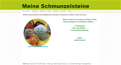 Desktop Screenshot of meine-schmunzelsteine.de